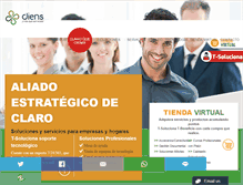 Tablet Screenshot of diens.com.co